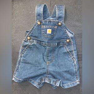 9M Carhartt Classic Blue Kids Overalls